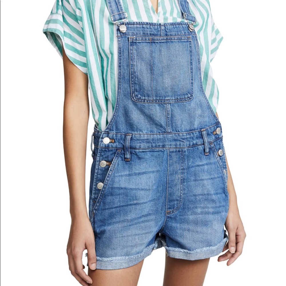 Madewell Adirondack Short Overalls